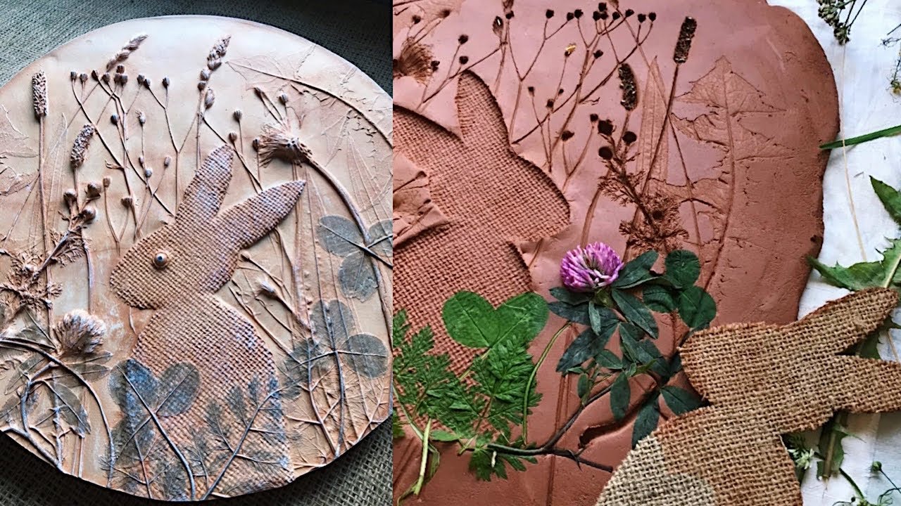 Making Botanical Plaster Cast / KLEVER ART /Sooting Relaxation