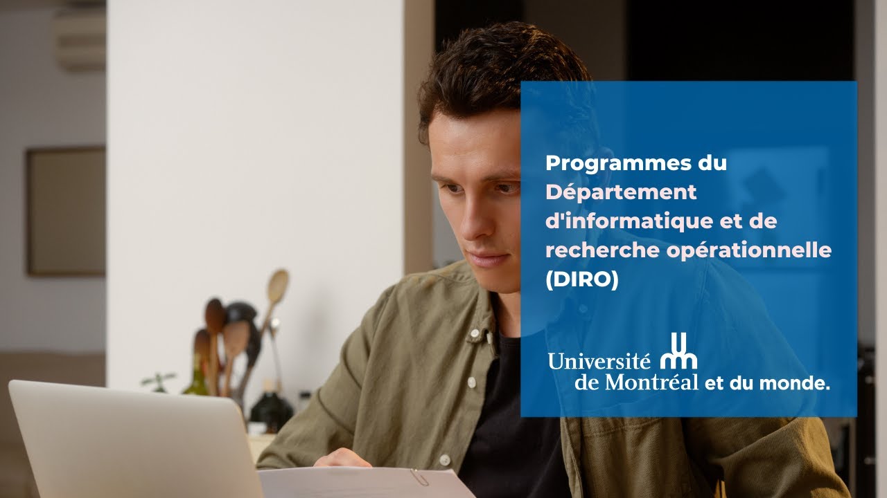 Programmes du Département d'informatique et de recherche opérationnelle (DIRO)