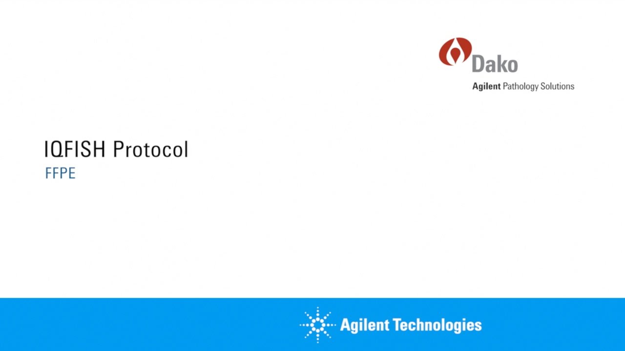 Agilent IQFISH FISH Protocol: FFPE