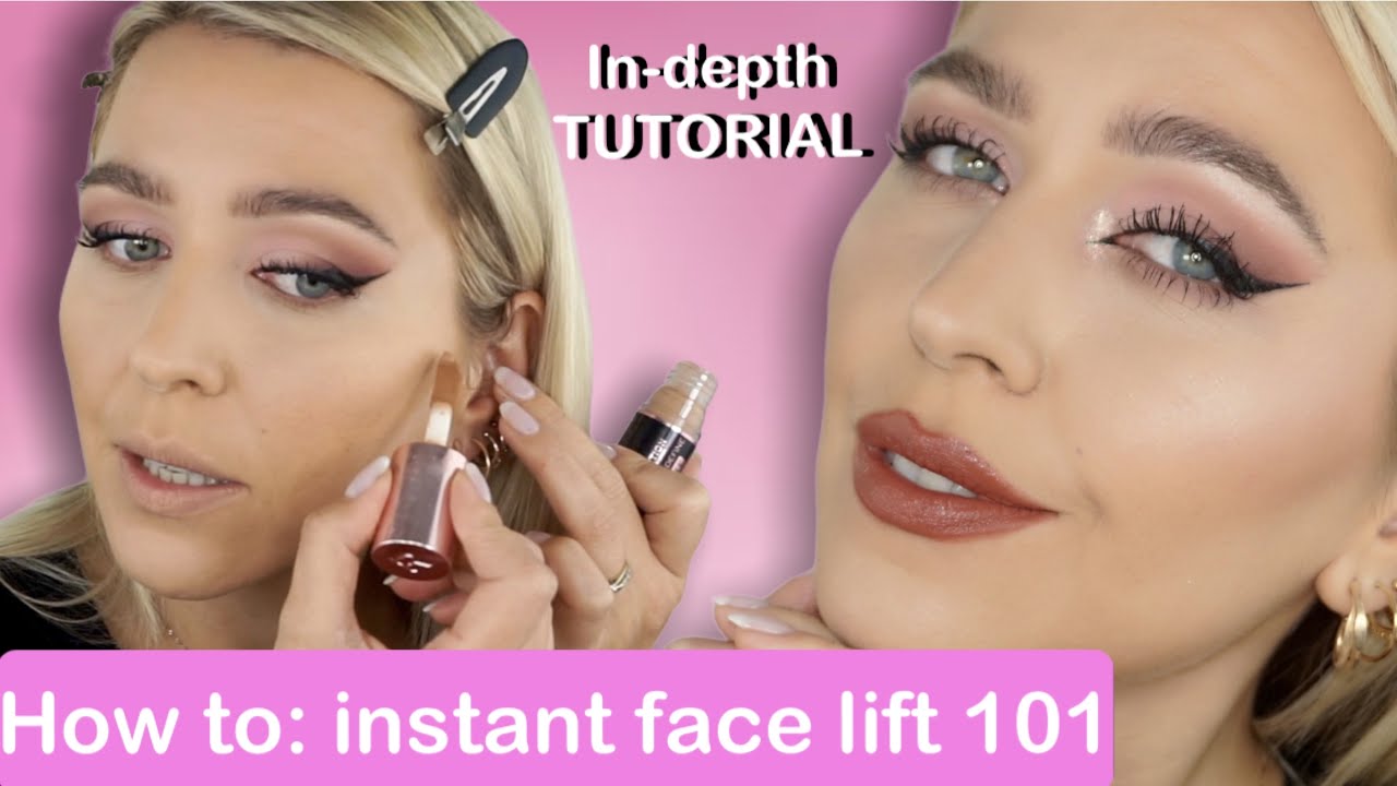 How to: INSTANT FACELIFT with just makeup | In-depth tutorial | Hooded eyes!