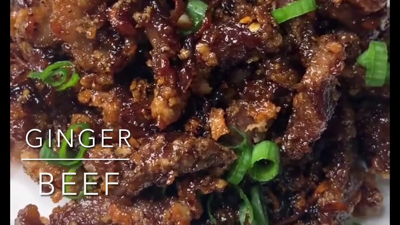 Ginger Beef Recipe Easy as 123