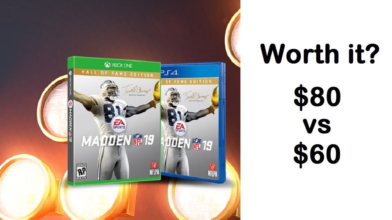 Is the Hall of Fame Version of Madden 19 Worth it? Which Pre-Order Bonus to Choose?