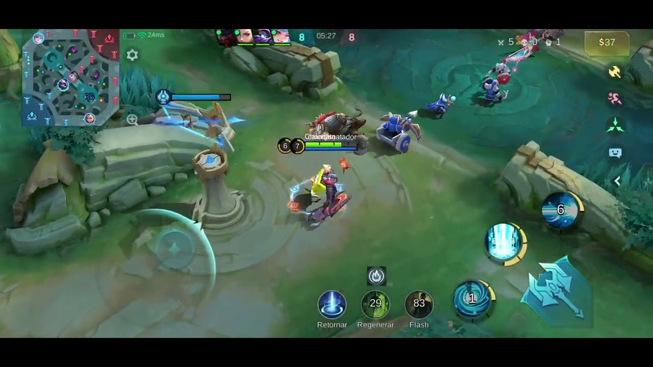 Mobile Legends Bang Bang - Quando o time resolve não ajudar já era!