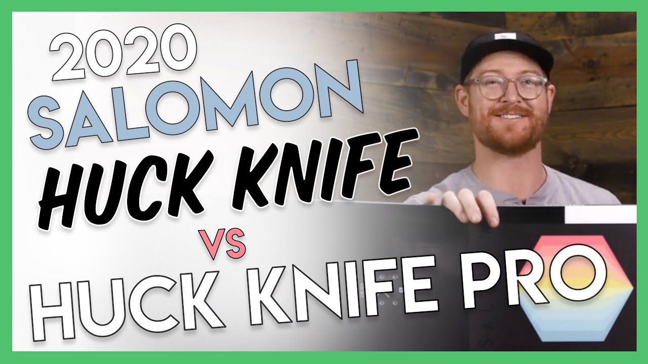 2020 Salomon Huck Knife Vs Huck Knife Pro snowboards