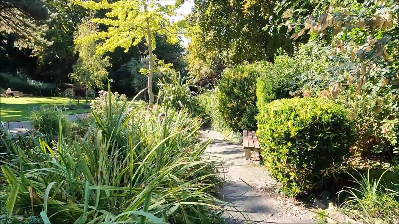 Virtual Walk - A Quiet Morning In Ventnor Park - Isle Of Wight - Mid-September 2022 | kittikoko