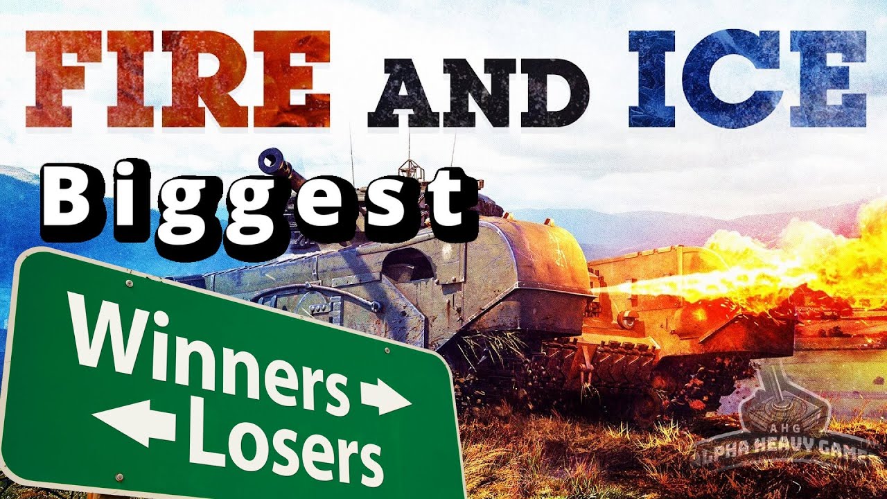 Fire & Ice Biggest Winners and Losers By Nation (War Thunder)
