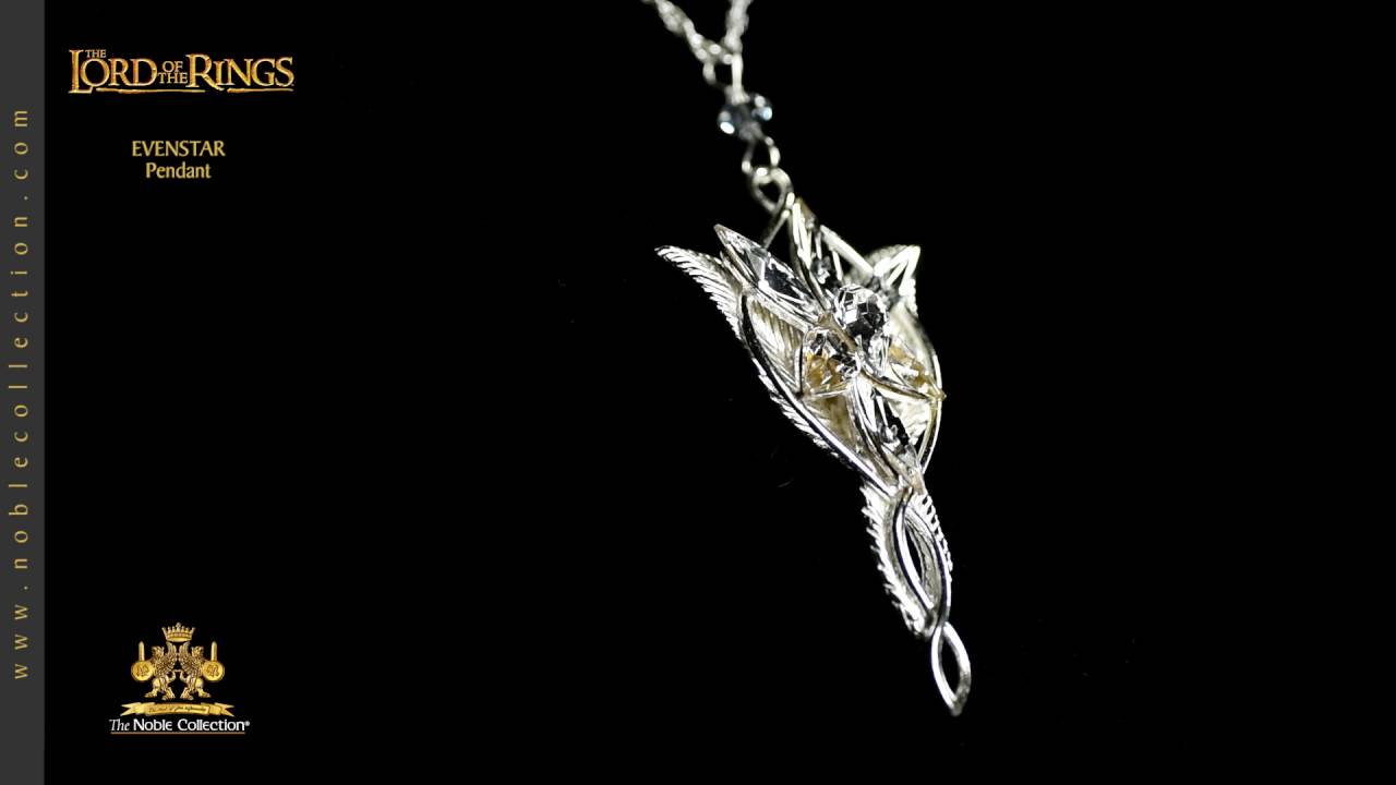 1080 noblecollection lotr NN2770 evenstar pendant