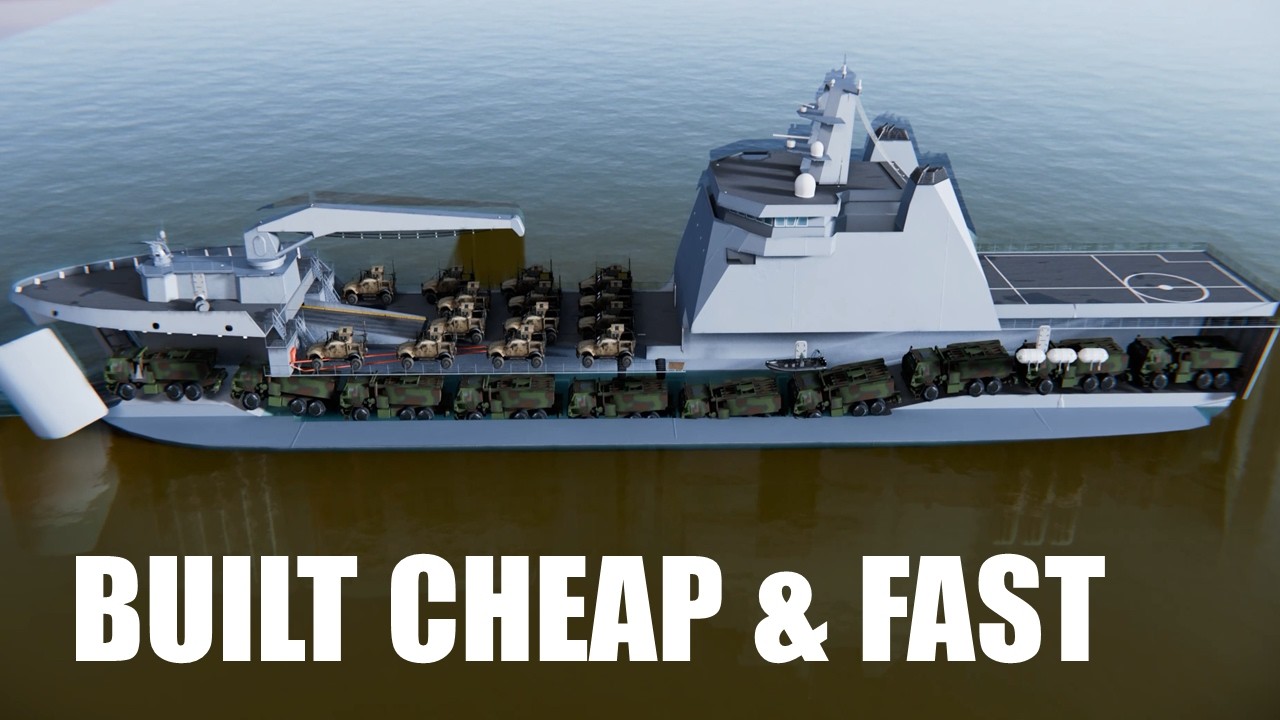 McClung Class Landing Ship: US Navy's New Low-Tech Trump Card
