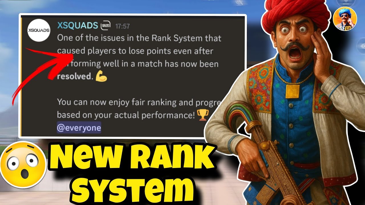 ScarFall 2.0 Rank System Fixed 🔥 | Fair Points & Ranking Update Explained! ✅