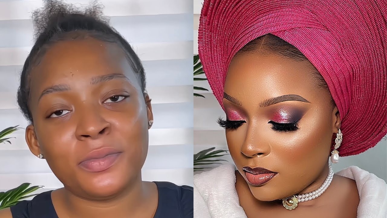DETAILED BRIDAL MAKEUP WITH GELE
