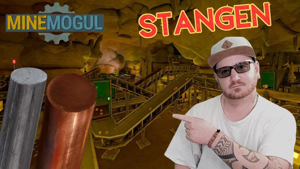 Es geht an die Stangen Produktion! Kupfer und Eisen Stangen sind da! Lets Play MineMogul #4