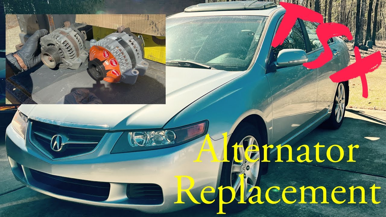 Замена генератора на Acura TSX 2.4 2004–2008 годов. Полное руководство.