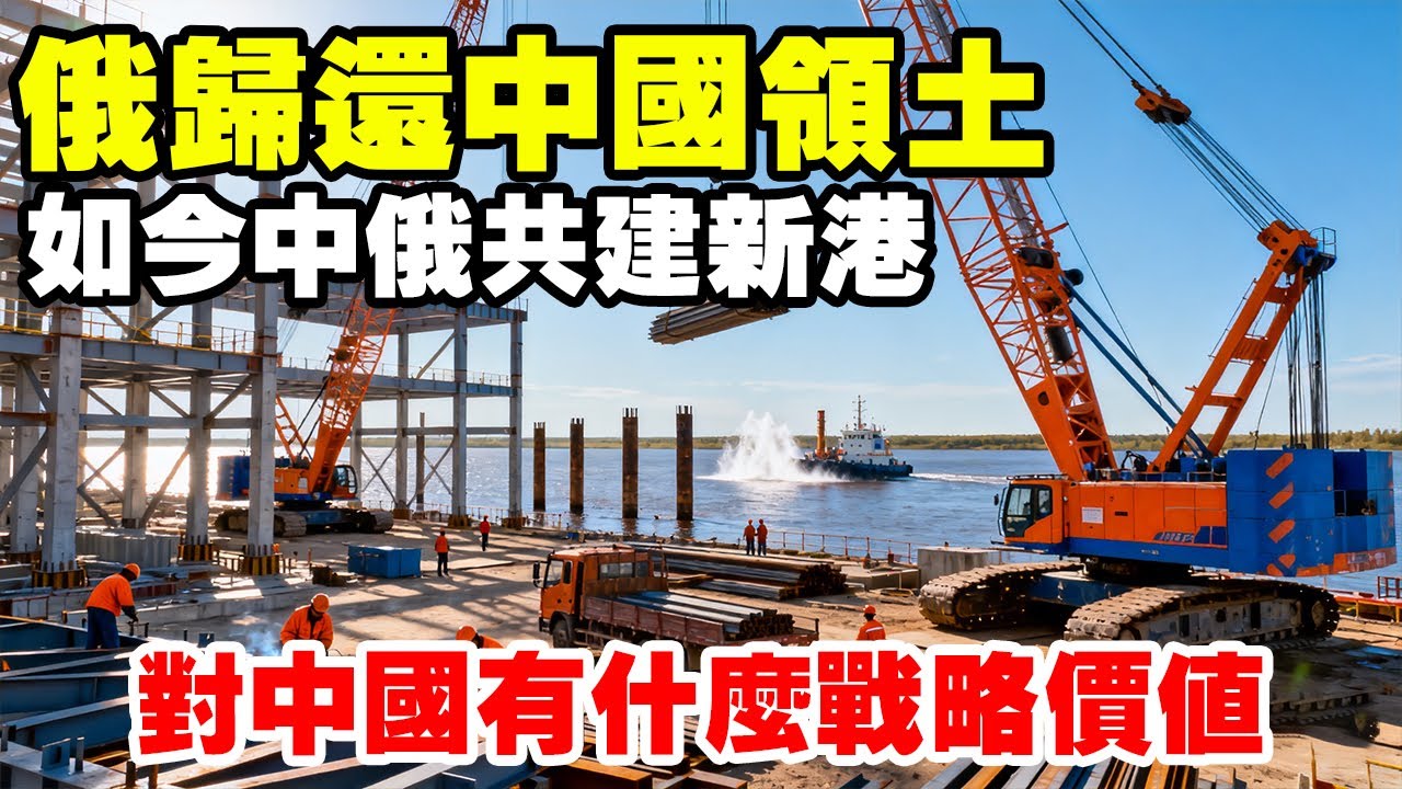 黑瞎子岛的新机遇！20 年前俄归还半岛，如今中俄共建新港，对中国有何战略价值？#地理#俄罗斯