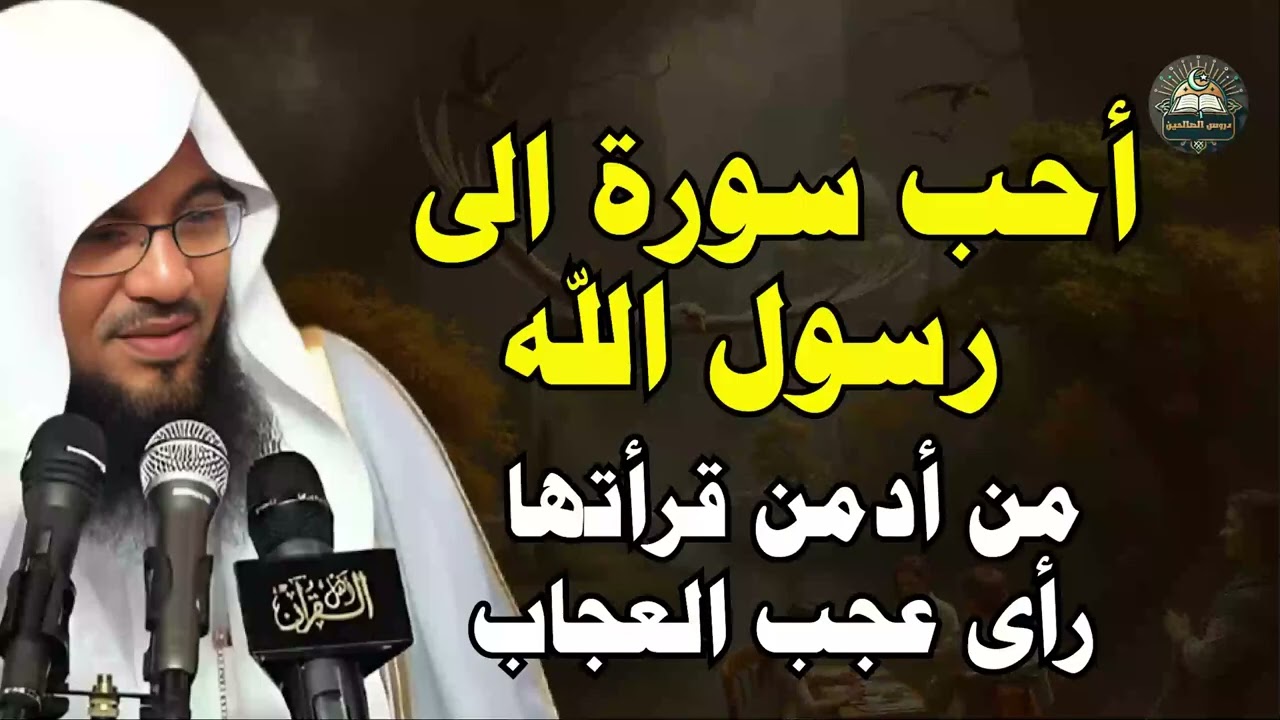 أحب سورة إلى رسول الله ﷺ من داوم على قراءتها رأى العجب العجاب الشيخ محمد الشنقيطي