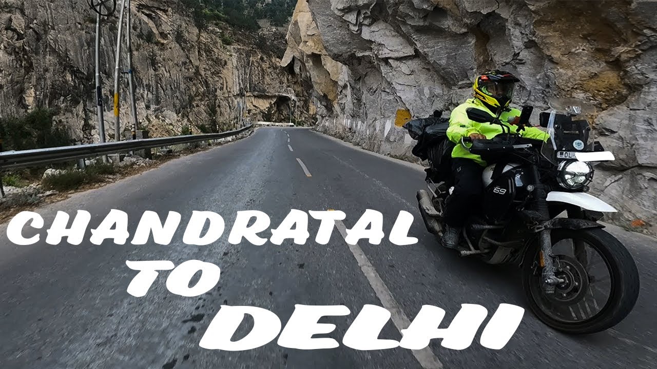 CHANDRATAL TO DELHI NON STOP 630 KM | SPITI EXPEDITION 2025 ON YEZDI ADVENTURE #ridewithnitesh