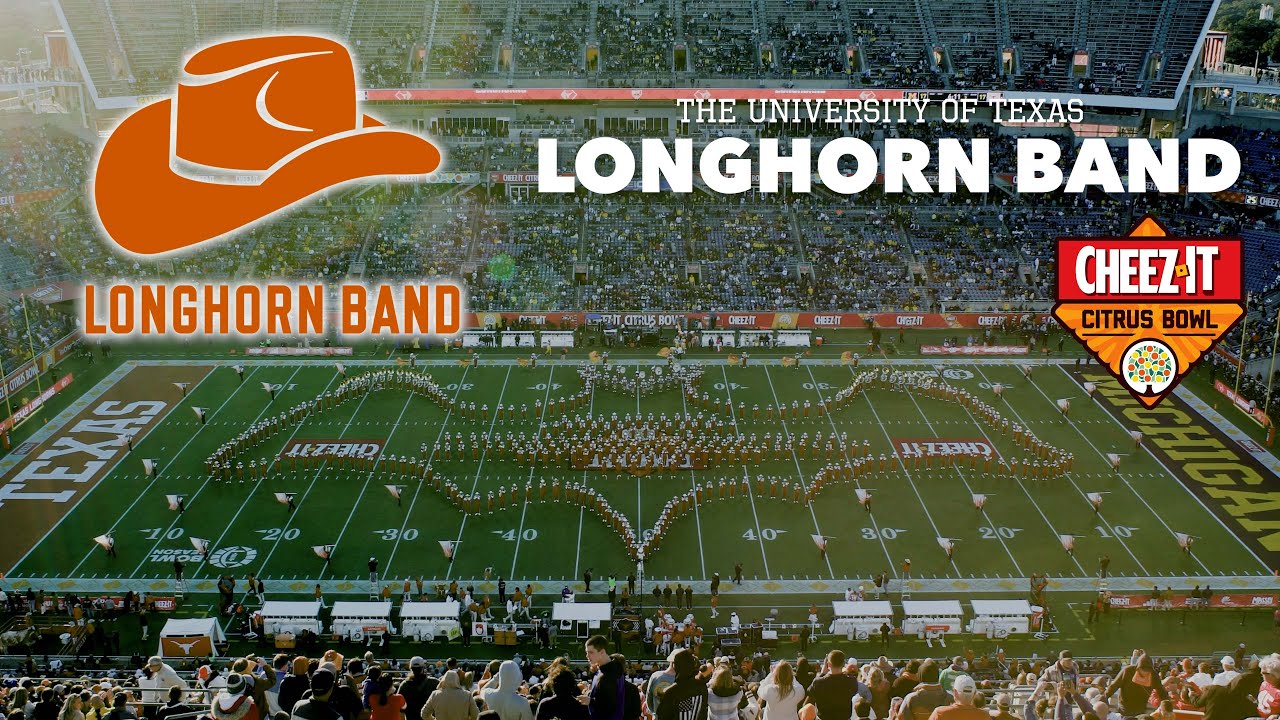 Halftime - Michigan vs. Texas - Citrus Bowl - 12/31/2025 - The University of Texas Longhorn Band