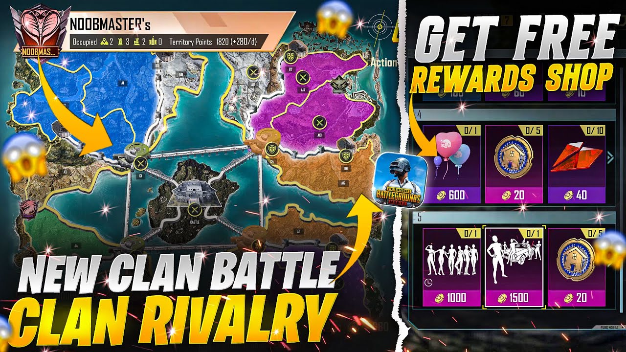 Битва кланов | Как играть в новую битву кланов — PUBG MOBILE