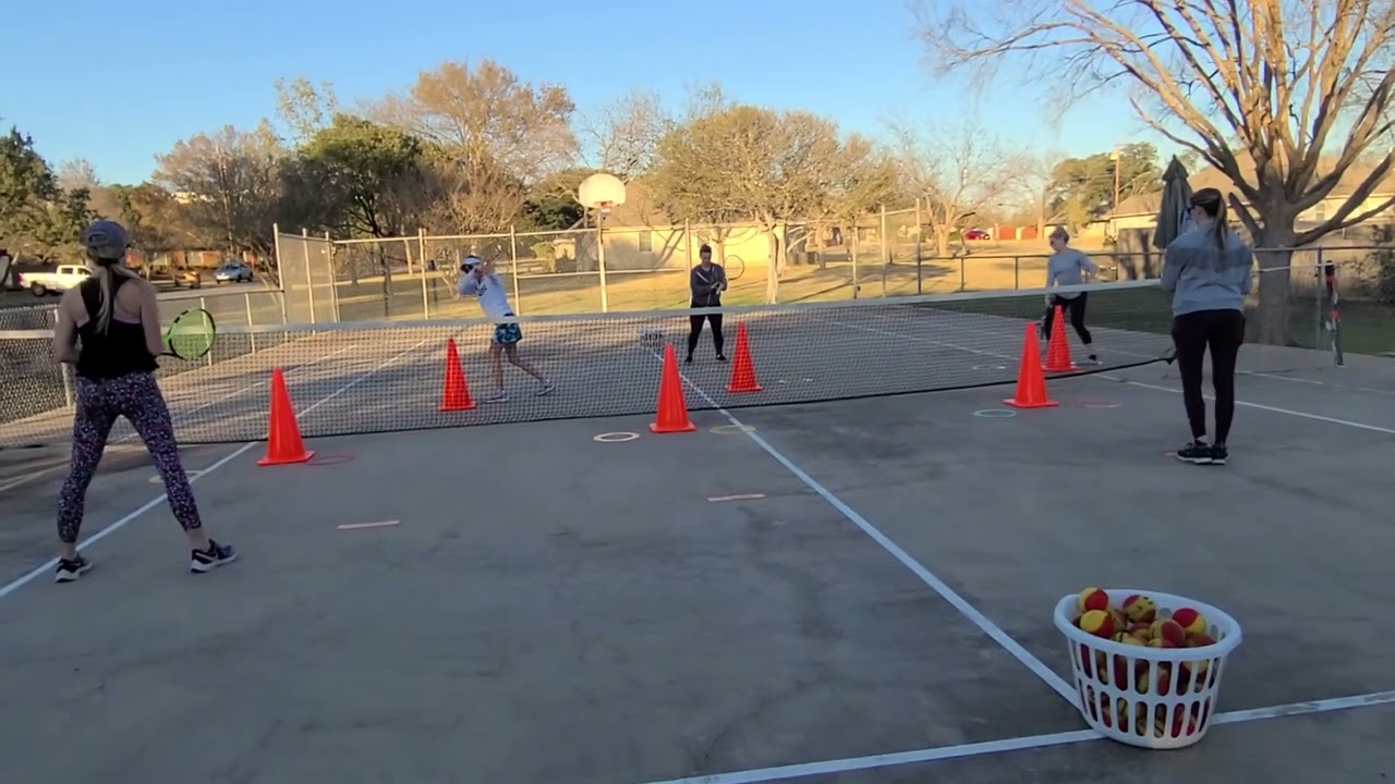 Tennis Lessons: Adult beginners