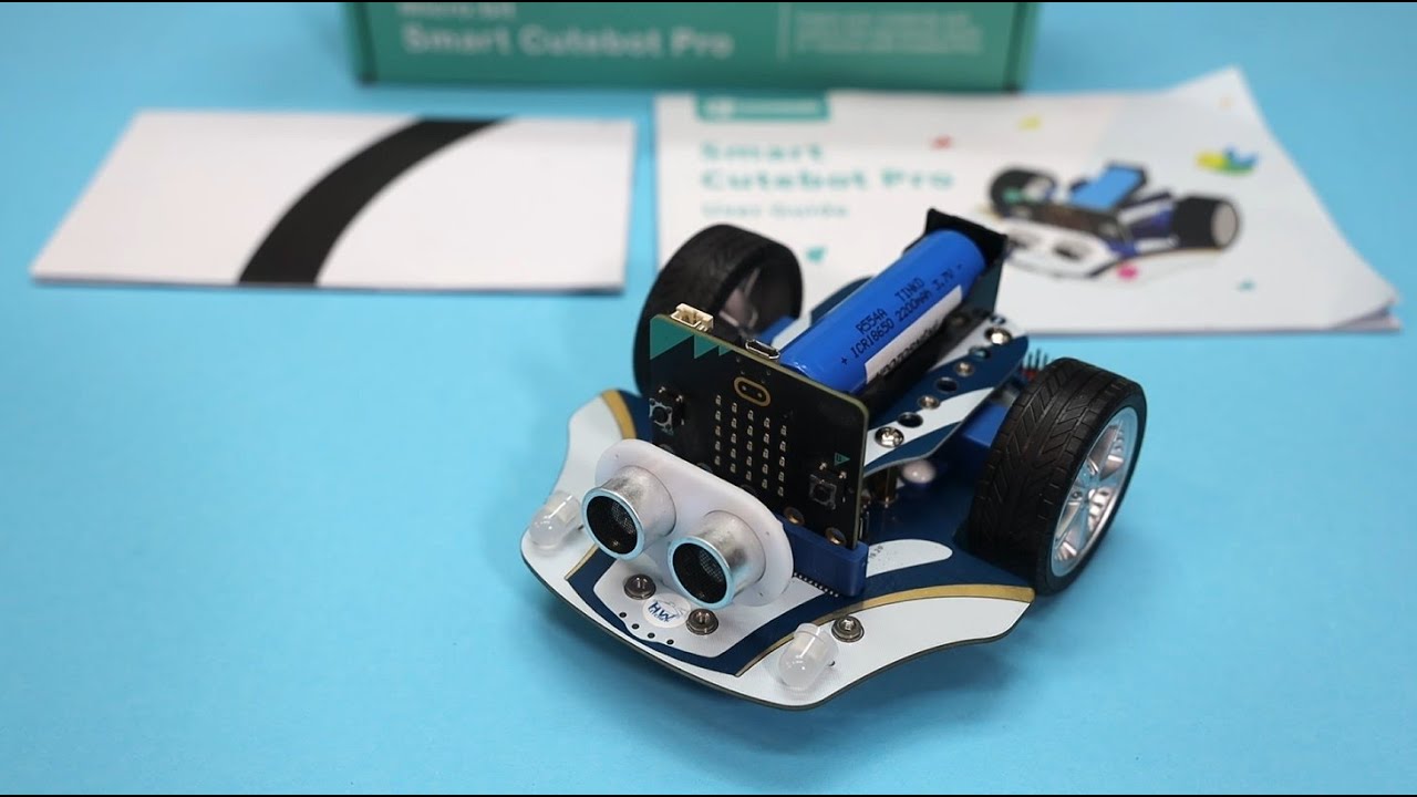 Robotický podvozok Cutebot Pro pre micro:bit