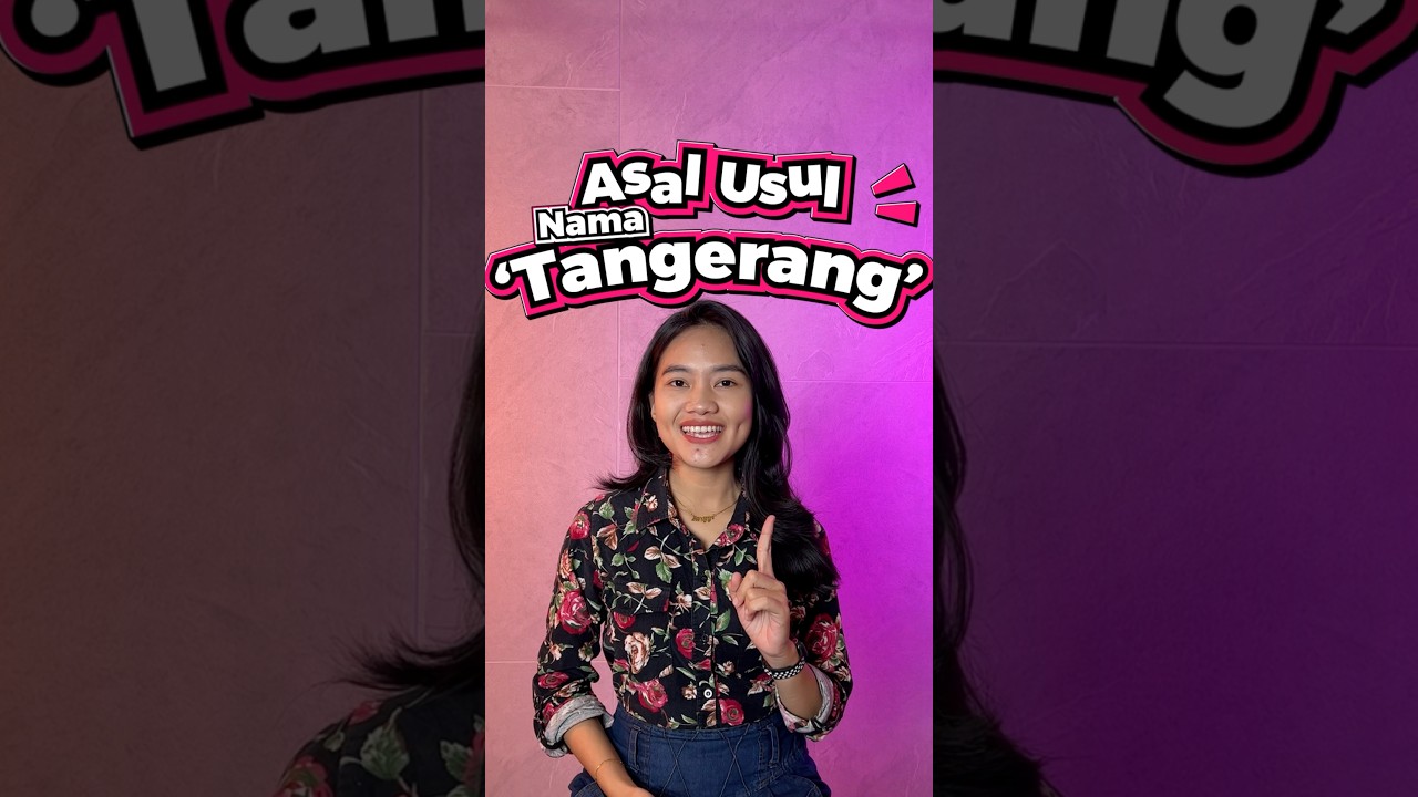 Wah ternyata asal-usul nama kota Tangerang unik ya guys!😍 #smartfren #seratuspersenuntukindonesia