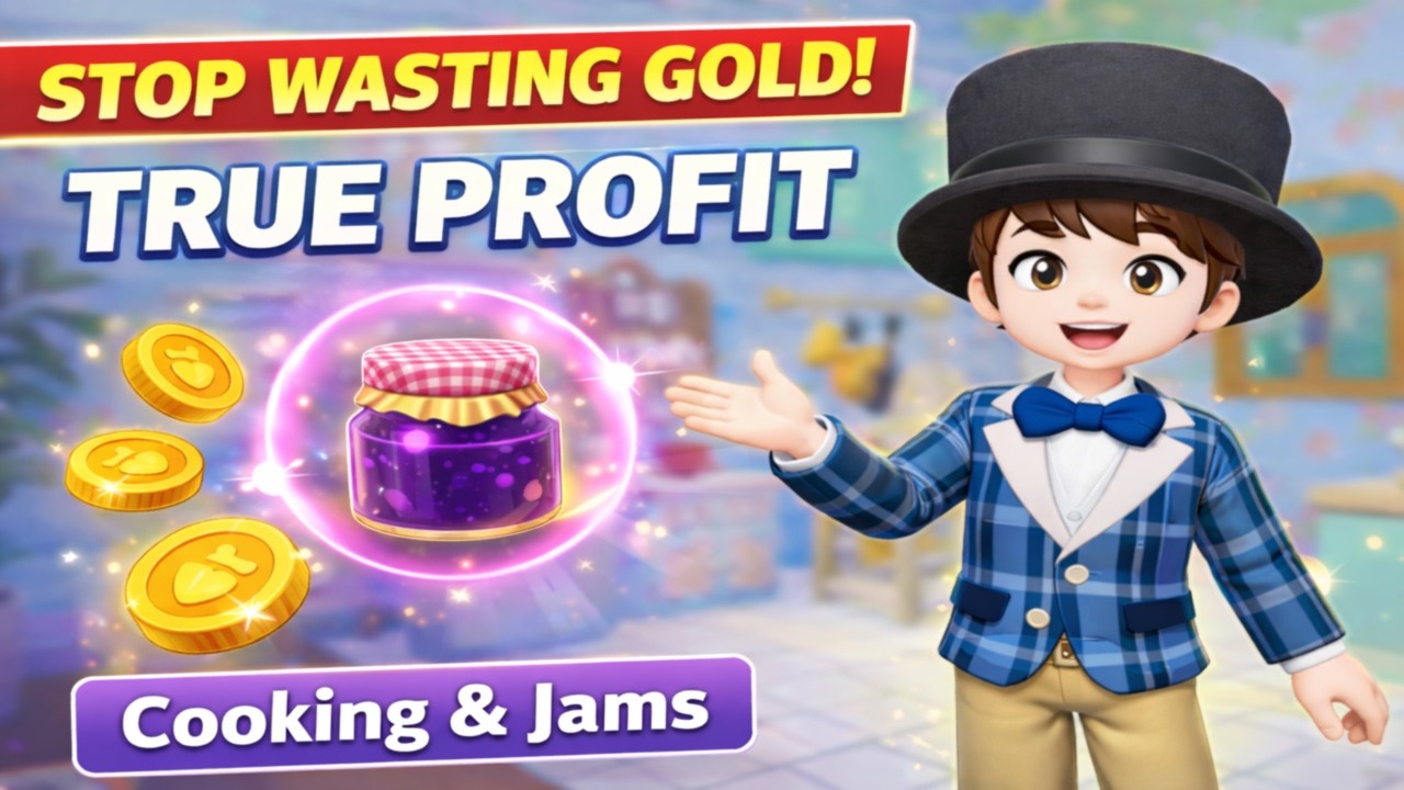 Best Recipes for Gold in Heartopia (Updated & Corrected Jam Profits)