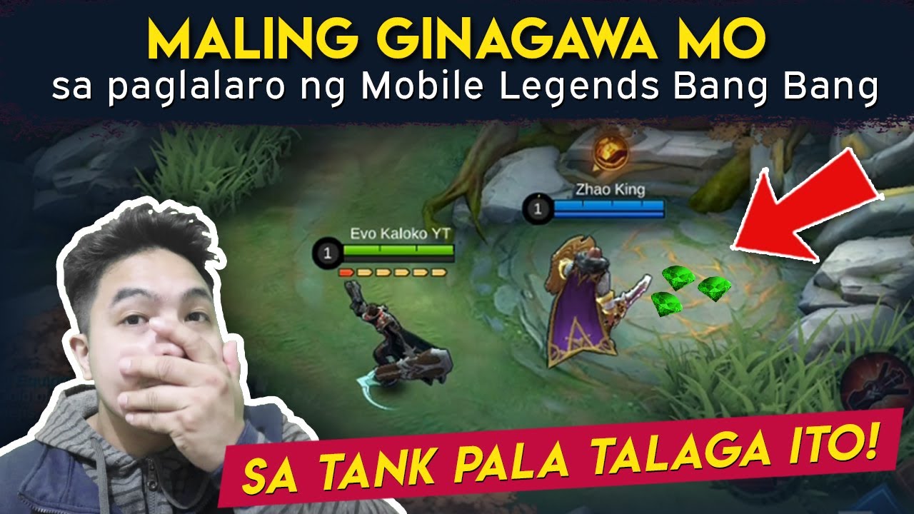 Maling Ginagawa mo sa Mobile Legends