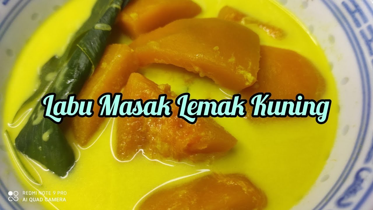 Resepi Labu Masak Lemak | Mudah dan Jimat Masa | Masakan Kampung