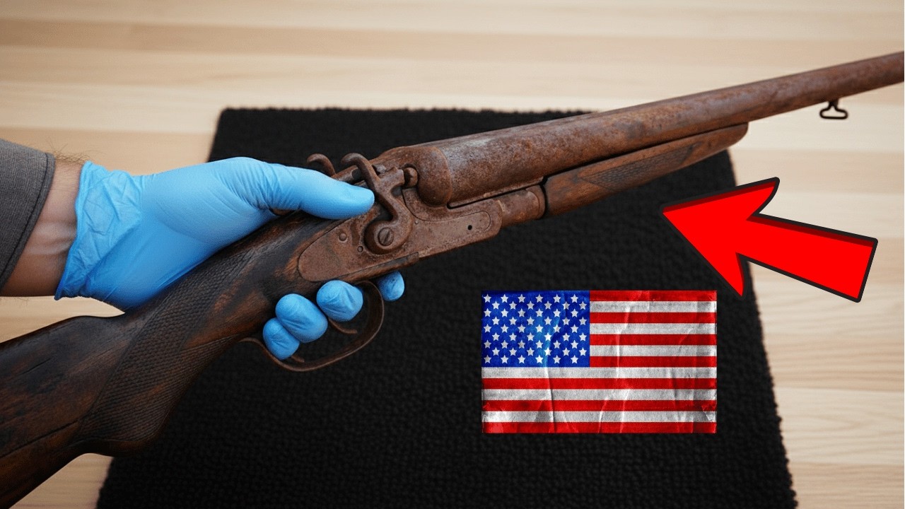 Broken Double-Barrel Shotgun Restoration | Forgotten Parker Bros Shotgun Reborn