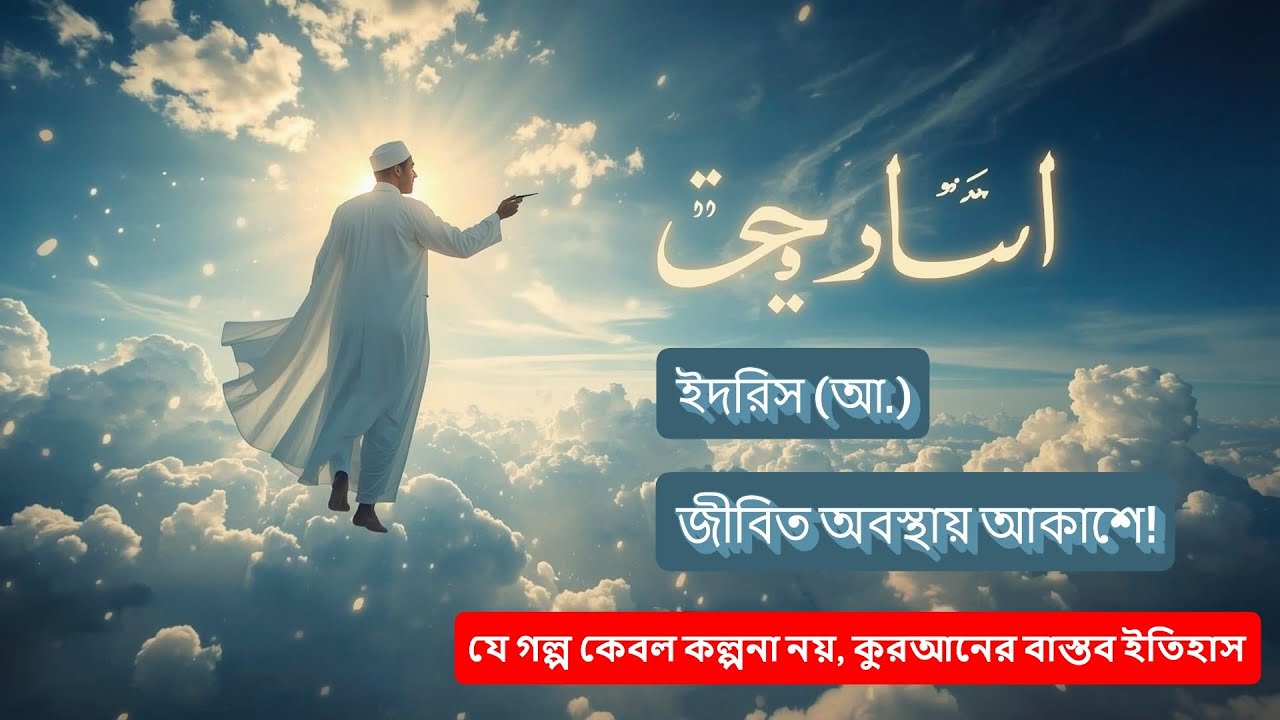 ইদরিস আ  – প্রথম লেখক নবী ও জীবিত অবস্থায় আকাশে উত্তরণ । Idris AS Full Story in Bangla