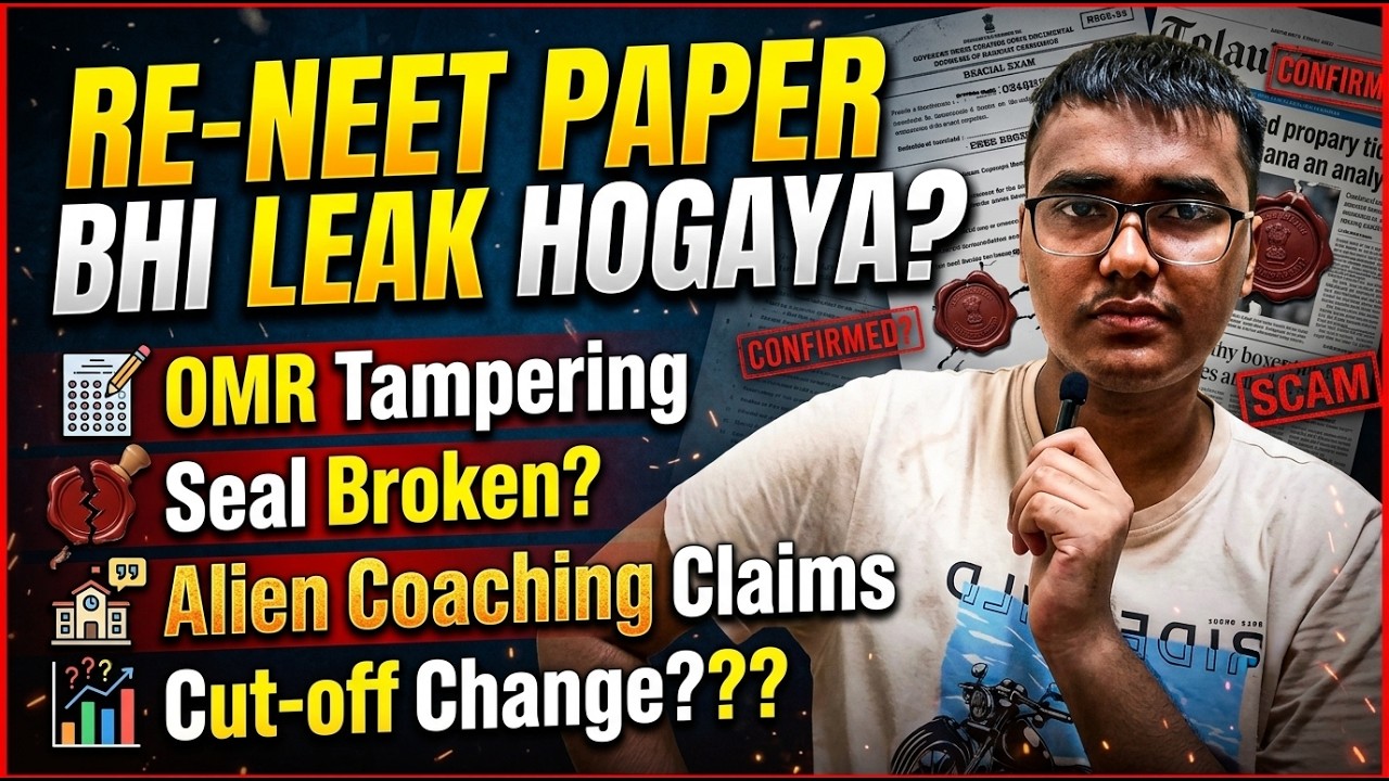 Re-neet leaked?, OMR Tampering in Bihar?