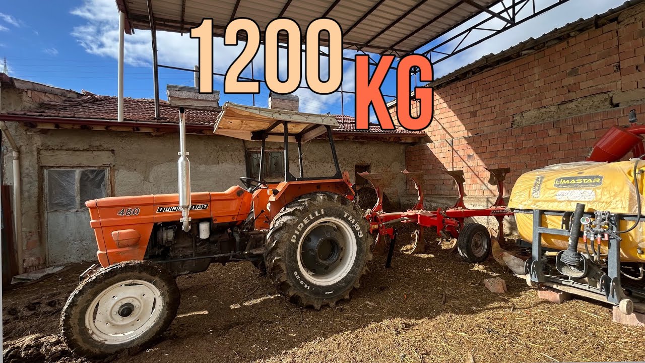 Zalım 480 dönerli pulluk ile imtihan //kaldırdı mı ?//kesin izle!!!!