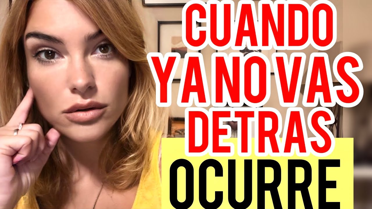 2 COSAS PODEROSAS OCURREN CUANDO DEJAS DE IR DETRÁS