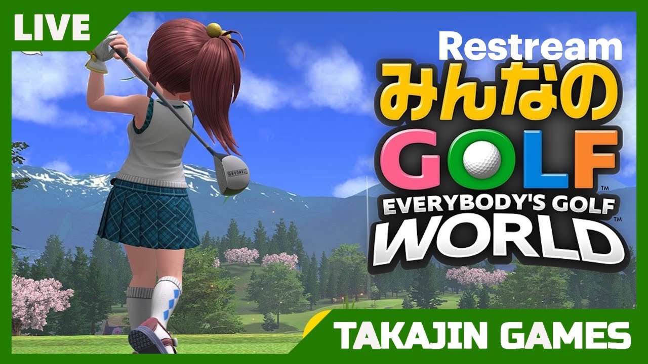 【みんなのゴルフ World】 Every Body's Golf Hot Shot