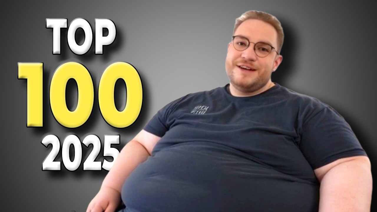 ohnePixel's 100 most watched clips 2025