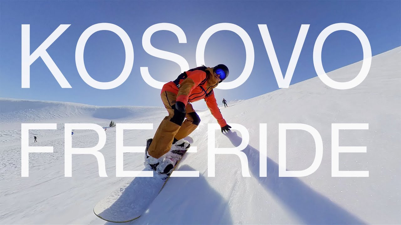Kosovo freeride snowboarding