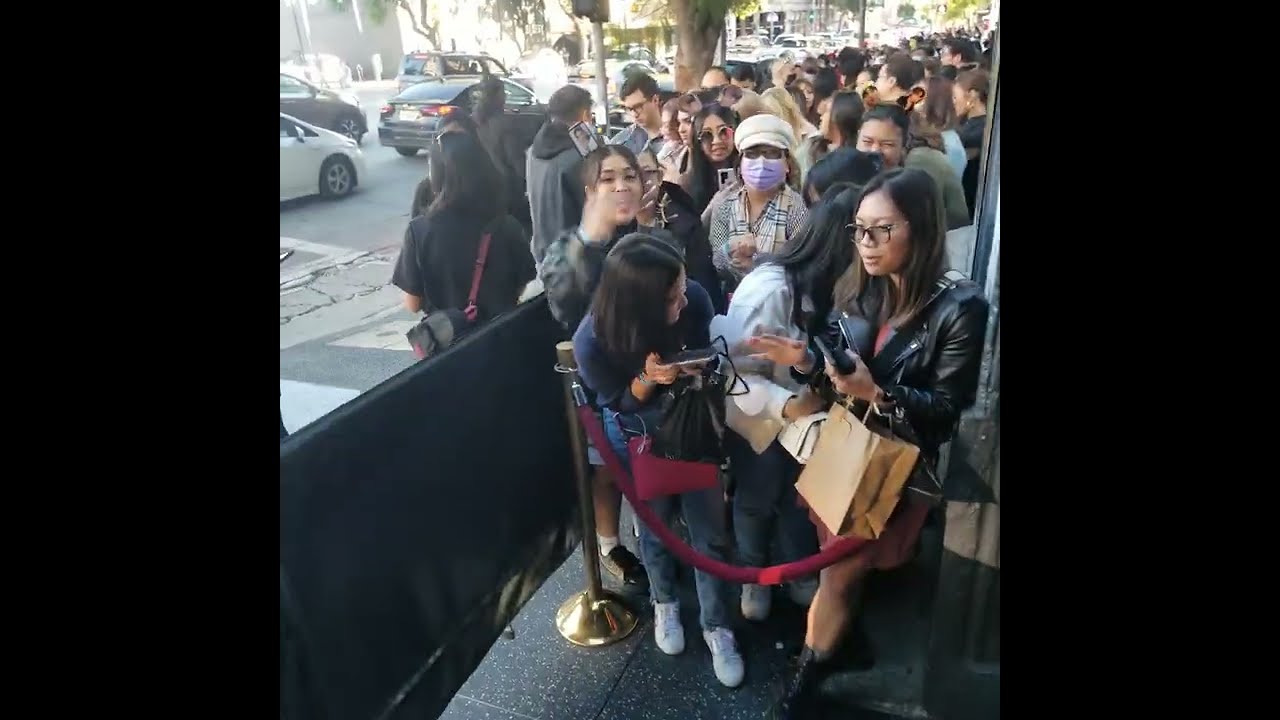 SB19 SVIP A'tin fans lined-up waiting outside Avalon; SB19 sound check & rehearsal