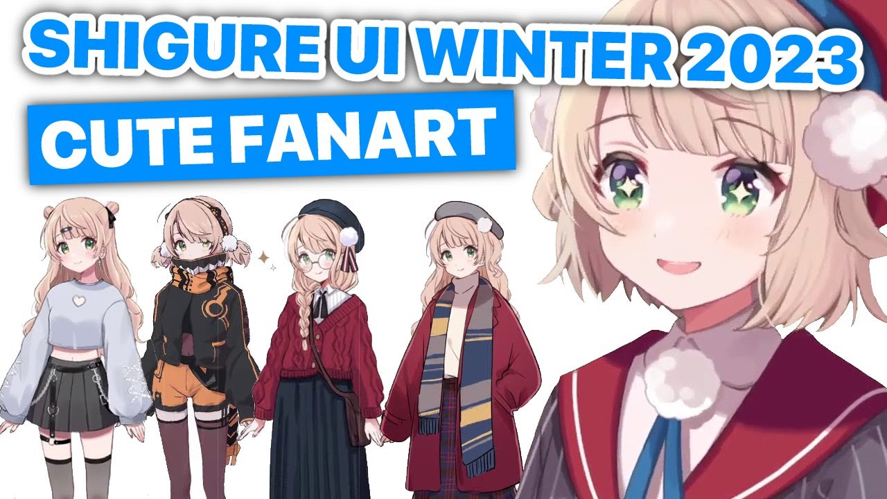 Cute Viewer Outfits - Shigure Ui Winter 2023 [Eng Subs]