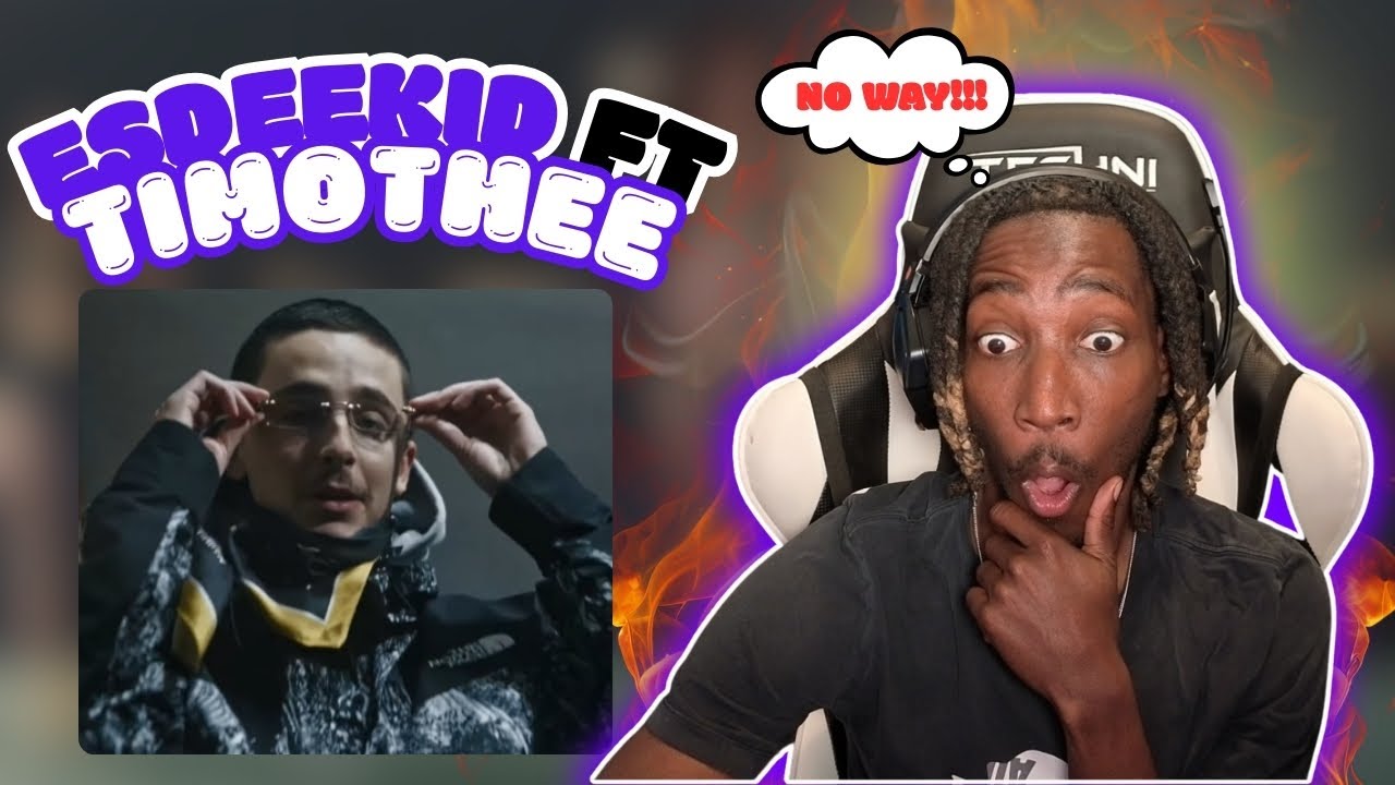 EsDeeKid ft. Timothée Chalamet – 4 Raws Remix | FIRST TIME REACTION 🤯