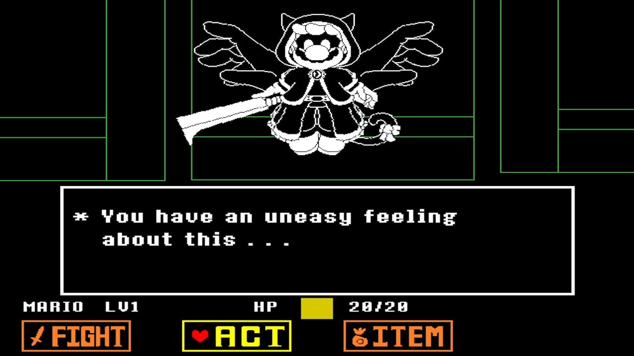 Mario and the Music Box ARC - Monochrome Fight (No Damage)