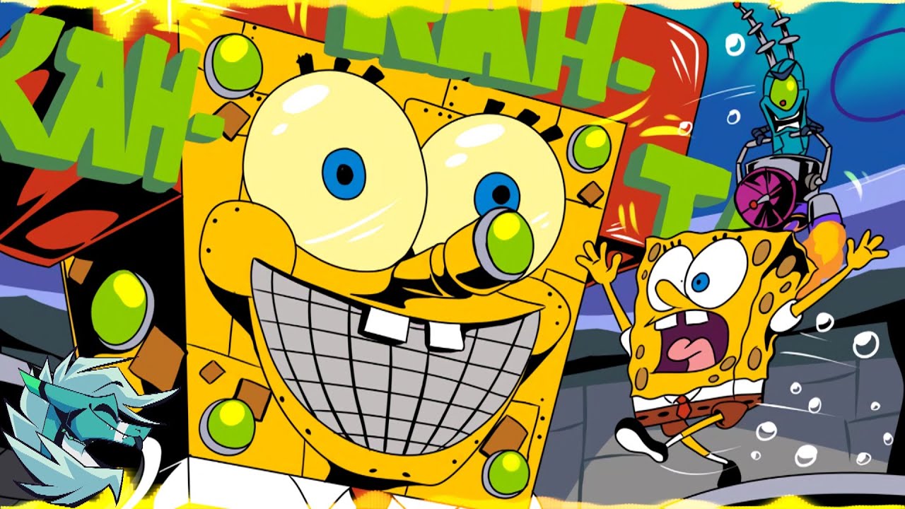 SPONGEBOB BATTLE FOR BIKINI BOTTOM REMIX - FINAL BOSS (Vs. SpongeBot SteelPants)