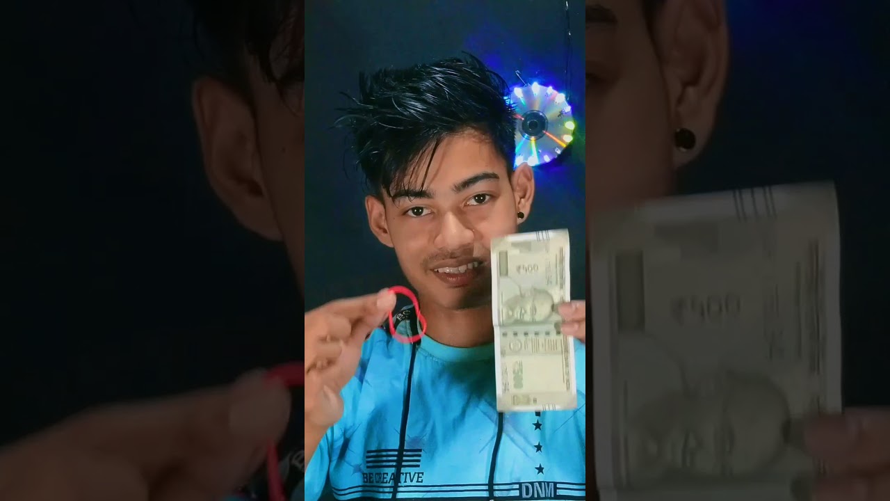 UNBELIEVABLE NOTE MAGIC TRICK | जादूगर ने किया रबर और नोट से अद्भुत जादू | Best Magic Video #shorts