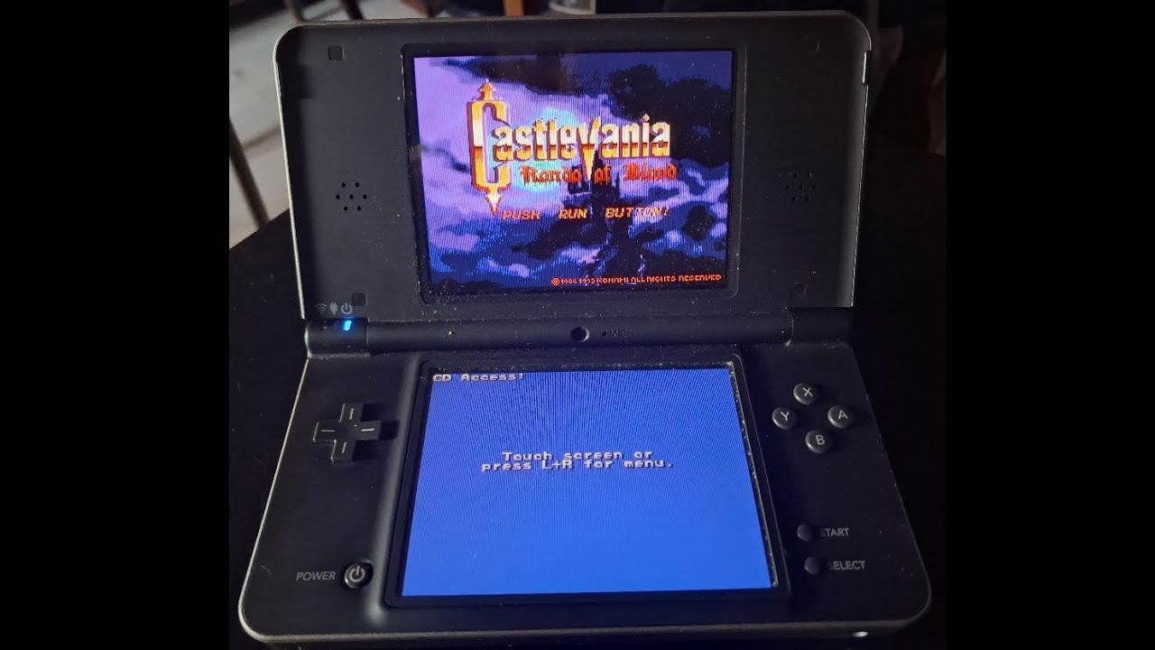 Pc Engine Dracula X on Nintendo DS (NitroGrafx v0.9.0)