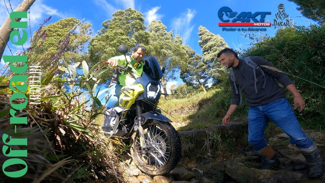 MEDELLIN OFF-ROAD en AKT TT 200 // a solo minutos de la city tenés pura diversion garantizada!!