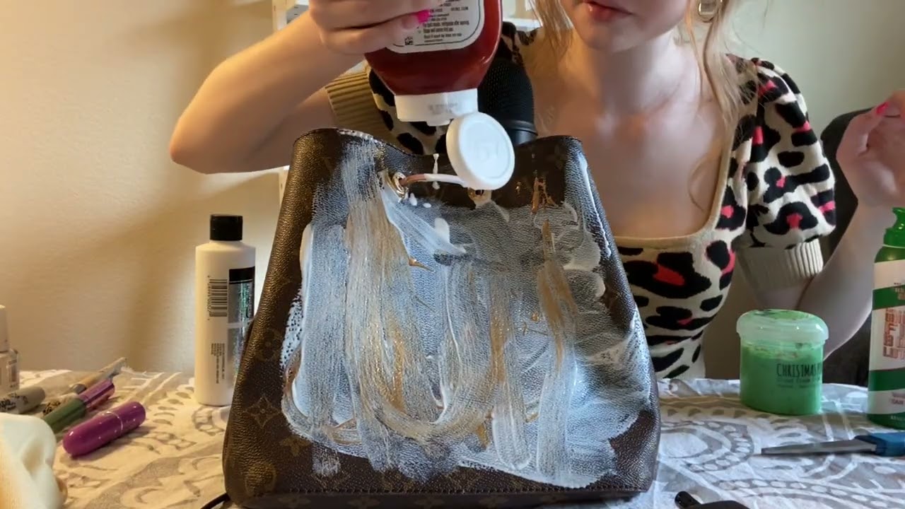 ASMR  I DESTROYED My $1800 Louis Vuitton NeoNoe Bag wait until the end!!