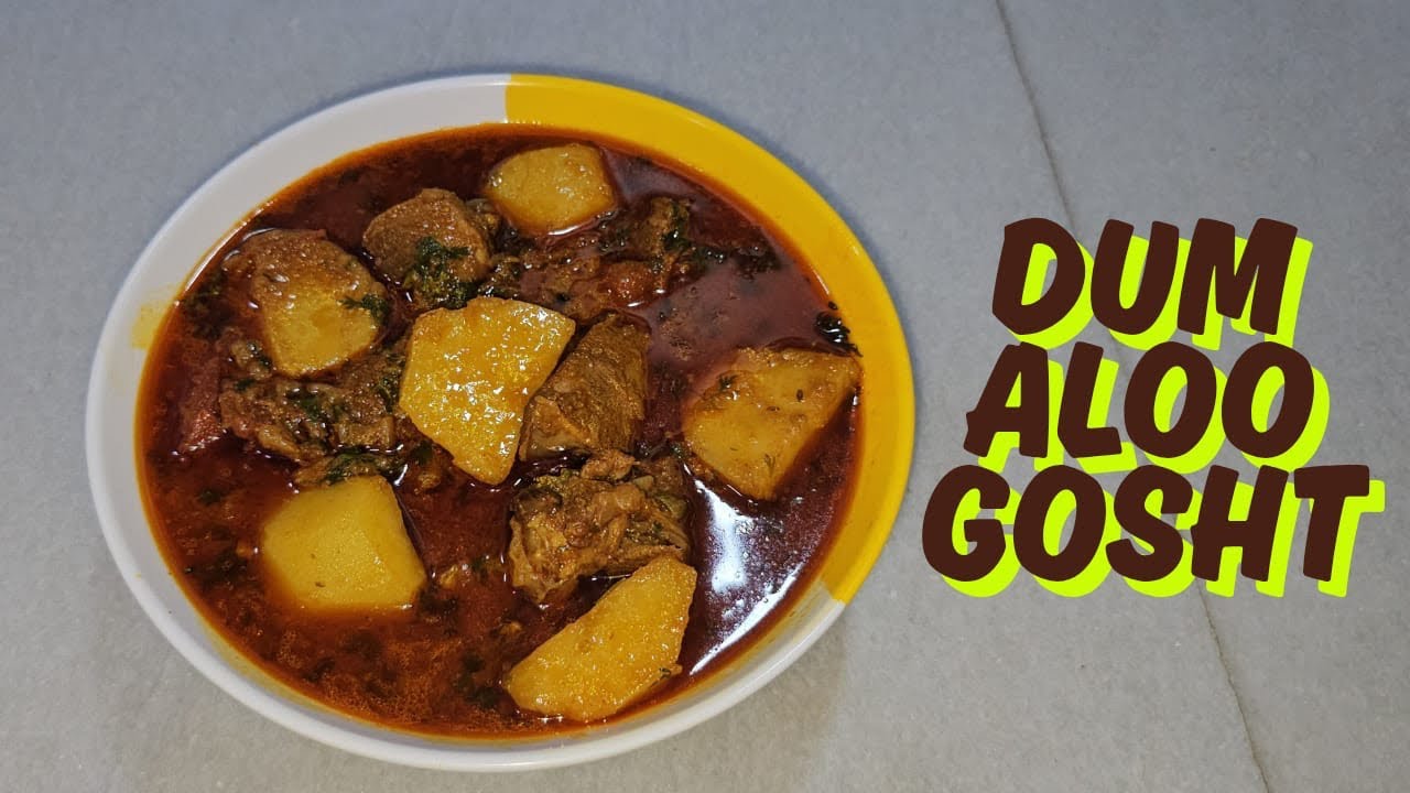DUM ALOO GOSHT 🥔| Easy Recipe | Homemade meals | Indian Food