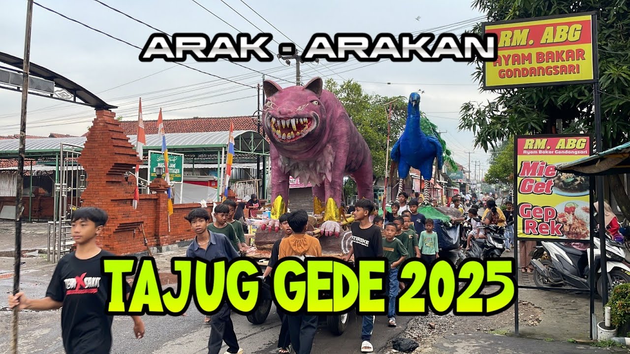ARAK - ARAKAN TAJUG GEDE 2025 desa KARANGSARI weru cirebon