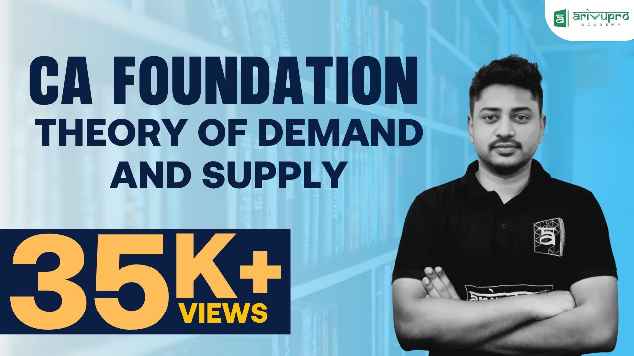 Mastering the Theory of Demand and Supply | CA Foundation | ArivuPro