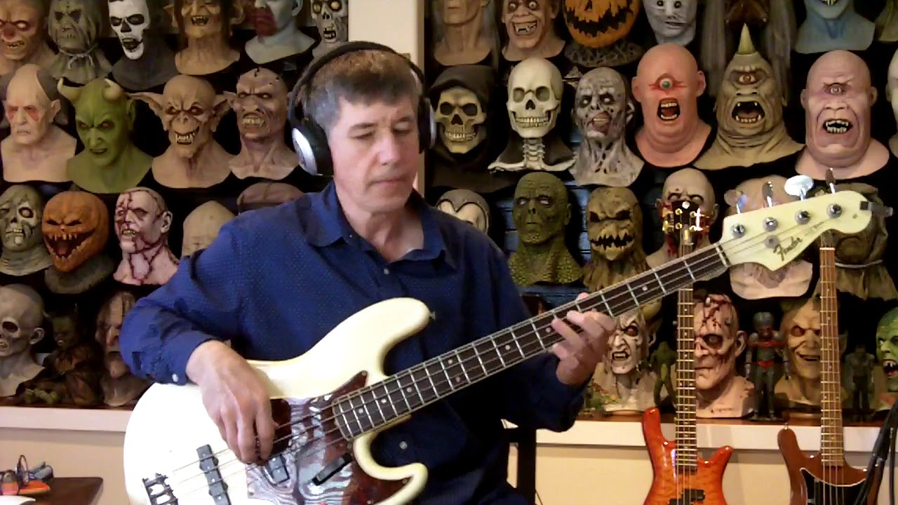 We're All Alone Bass Cover