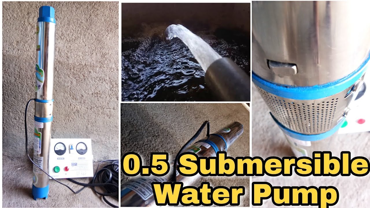 0.5 hp Submersible Water Pump in Underground Borewell / underground water pump