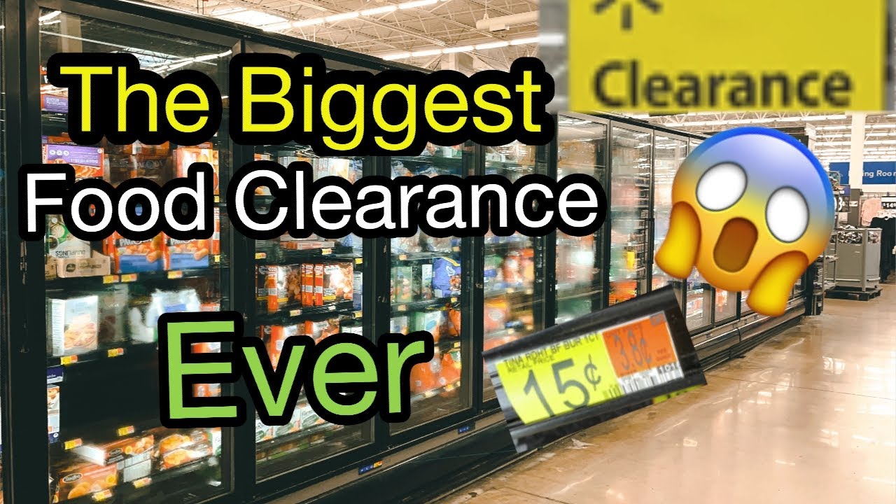 RUN🤯WALMART CLEARANCE‼️DO NOT MISS THIS THE BIGGEST FOOD CLEARANCE I HAVEEVER SEEN😱